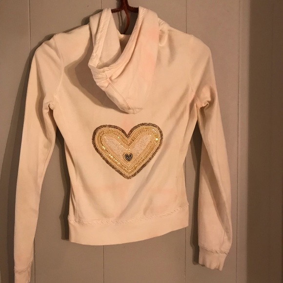Twisted Heart zip-up sweater - Picture 3 of 5